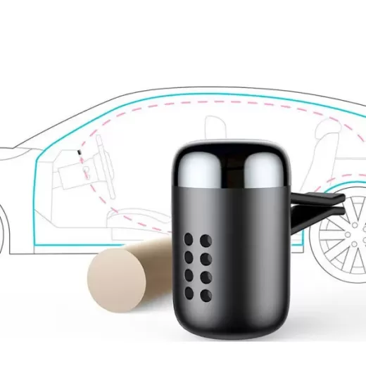 Автомобильный освежитель воздуха Baseus Little Fatty In-vehicle Fragrance Black (SUXUN-PD01)