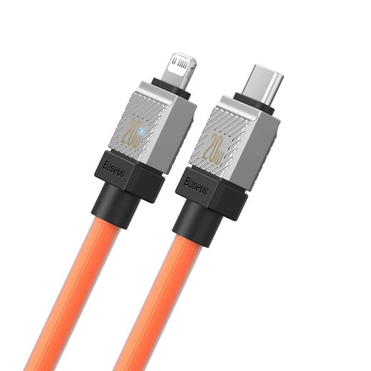 Кабель Baseus CoolPlay Series Type-C to Lightning Orange для iPhone 20W 2 метра (CAKW000107)