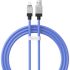 Кабель Baseus CoolPlay Series USB-A to Lightning Blue для iPhone 2.4A 2 метра (CAKW000503)