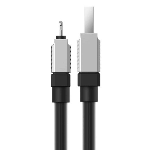 Кабель Baseus CoolPlay Series USB-A to Lightning Black для iPhone 2.4A 1 метр (CAKW000401)