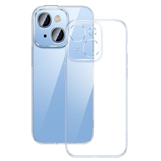 Прозрачный чехол Baseus Crystal Ultra-Thin (Glass + Cleaning kit) Transparent для iPhone 14 Plus (ARJB010002)