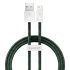 Кабель Baseus Dynamic 2 Series USB-A to Lightning Green для iPhone 2.4A 2 метра (CALD040106)