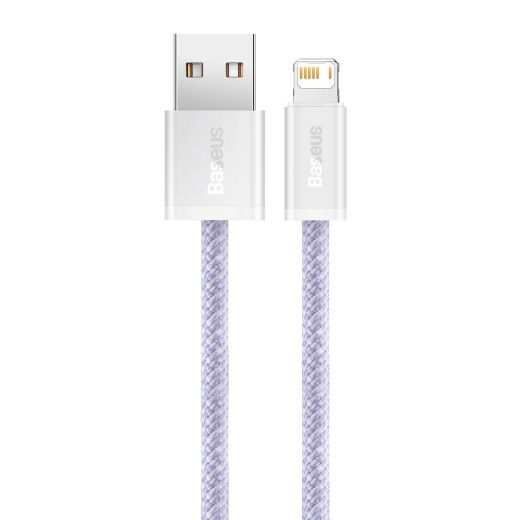 Кабель Baseus Dynamic 2 Series USB-A to Lightning Purple для iPhone 2.4A 1 метр (CALD040005)