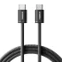 Кабель Baseus Dynamic 4 Fast Charging Type-C to Type-C 100W 1m Cluster Black (P10381400111-00) Кабель Baseus Dynamic 4 Fast Charging Type-C to Type-C 100W 1m Cluster Black (P10381400111-00)