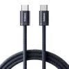 Кабель Baseus Dynamic 4 Fast Charging Type-C to Type-C 100W 1м Cosmic Black (P10381400121-00)