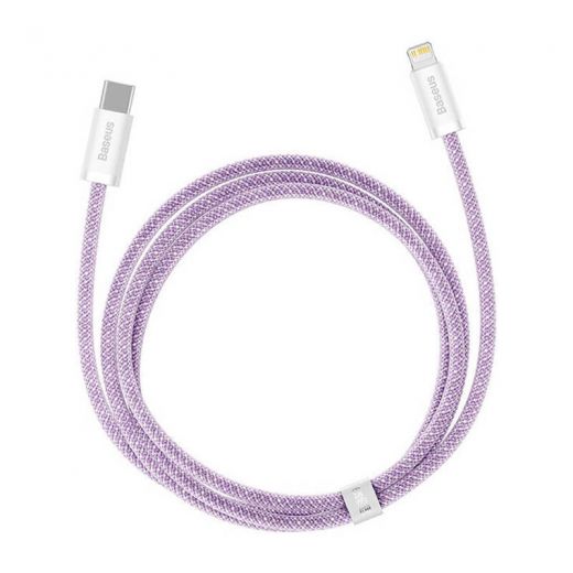 Кабель Baseus Dynamic Cable USB Type C - Lightning Power Delivery 20W 2m Purple (CALD000105)