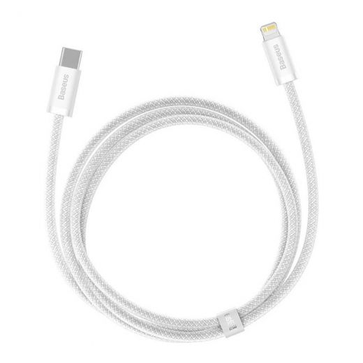 Кабель Baseus Dynamic Cable USB Type C - Lightning Power Delivery 20W 2m White (CALD000102)