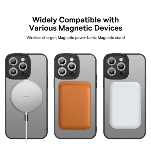 Чохол Baseus Frame Series Magnetic Black для iPhone 14 Pro Max (ARJT030101)