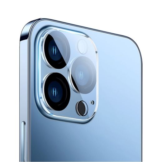 Защитное стекло на камеру Baseus Full-coverage Lens Film 0.3mm Transparent для iPhone 14 | 14 Plus (SGQK000702)
