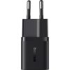 Швидка зарядка з кабелем Baseus GaN5 Fast Charger Mini 1C 25W Cluster Black w/Type-C to Type-C cable (P10110909113-01)