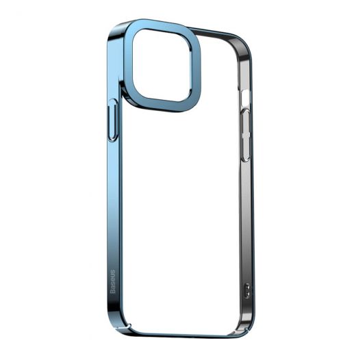 Чехол Baseus Glitter Phone Case Blue для iPhone 13
