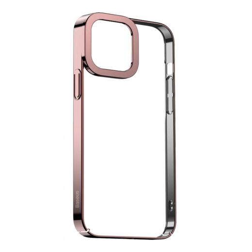 Чохол Baseus Glitter Phone Case Pink для iPhone 13 Pro