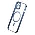 Чехол + защитное стекло Baseus Glitter Series Magnetic Blue для iPhone 14 (ARMC010403)