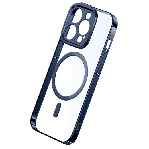 Чехол Baseus Glitter Series Magnetic Blue для iPhone 14 Pro (ARMC010503)