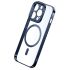 Чехол + защитное стекло Baseus Glitter Series Magnetic Blue для iPhone 14 Pro Max (ARMC010703)
