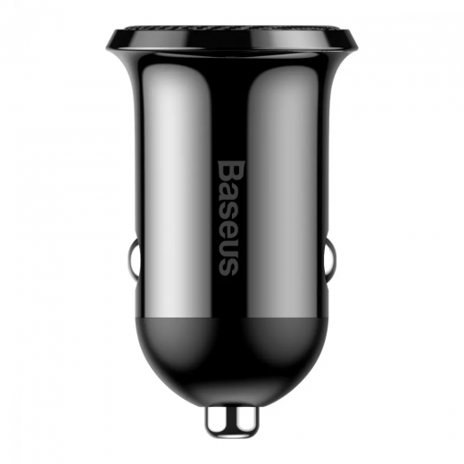 Автомобильное зарядное устройство Baseus Grain Pro 4.8A 2USB Black