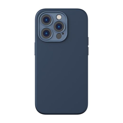 Чехол Baseus Liquid Silica Gel Magnetic Blue для iPhone 14 Pro (ARYC000503)
