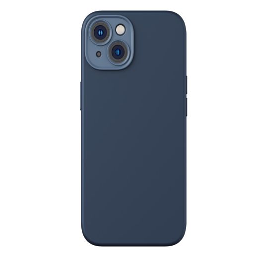 Силіконовий чохол Baseus Liquid Silica Gel Blue для iPhone 14 (ARYT001603)