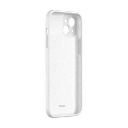 Чехол Baseus Liquid Silica Gel Series White для iPhone 13