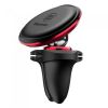 Тримач  Baseus Magnetic Air Vent Car Mount Holder with cable clip Red (SUGX-A09)