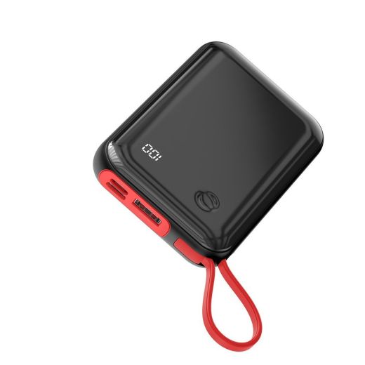 Внешний аккумулятор Baseus Mini S Digital Display 3A Power Bank 10000mAh (with Type-C Cable) Black (PPXF-A01)