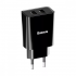 Сетевое зарядное устройство Baseus Speed Mini Dual U Charger 10.5W 2USB Black (CCFS-R01)