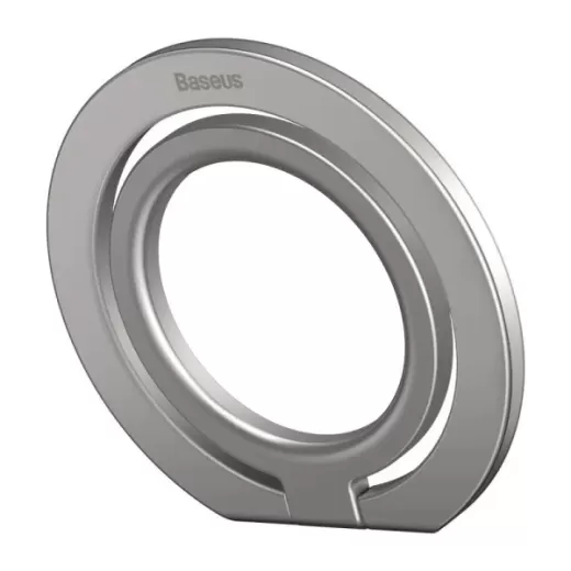 Кольцо-держатель для телефона Baseus Halo Magnetic Ring Holder Silver (SUCH000012)