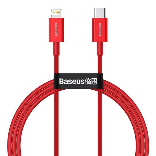 Кабель Baseus Superior Series Fast Charging Data Cable Type-C to iP PD 20W 1m Red (CATLYS-A09)
