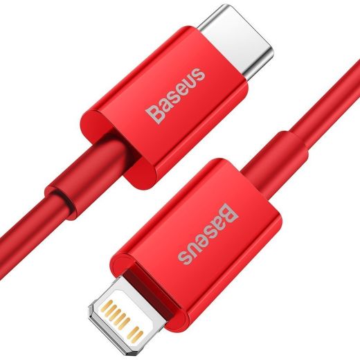 Кабель Baseus Superior Series Fast Charging Data Cable Type-C to iP PD 20W 2m Red (CATLYS-C09)