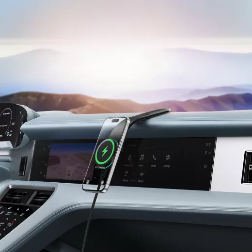 Беспроводная автомобильная зарядка Baseus C02 Pro Magnetic Wireless Charging Car Mount (C40156000111-00)