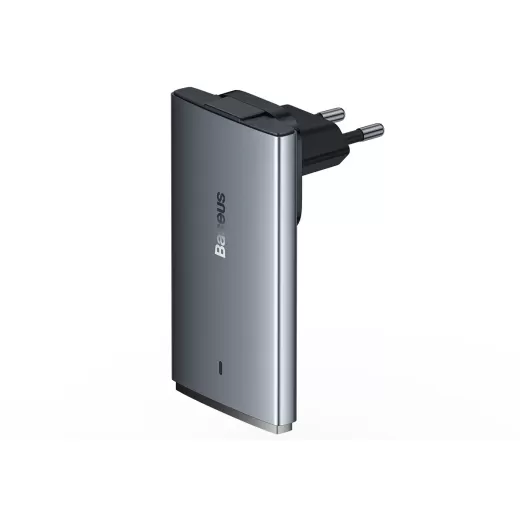 Быстрая зарядка Baseus GaN5 Pro Flat USB-C Wall Charger 65W Black (CCGP150113)