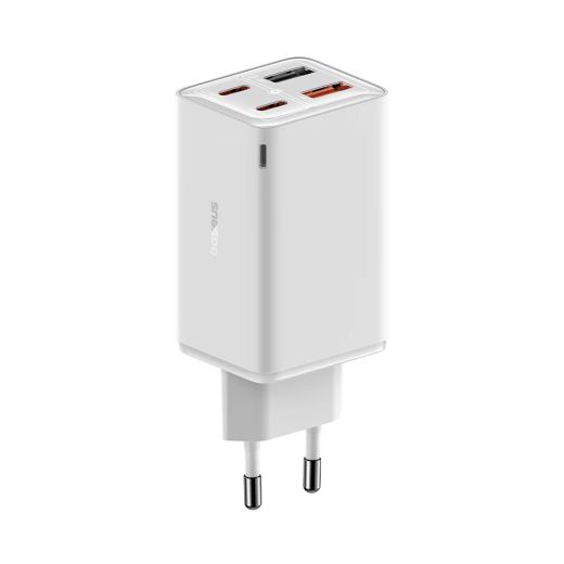 Быстрая зарядка Baseus GaN6 Pro 4 Ports Fast Charger 65W White (P10162701213-00)