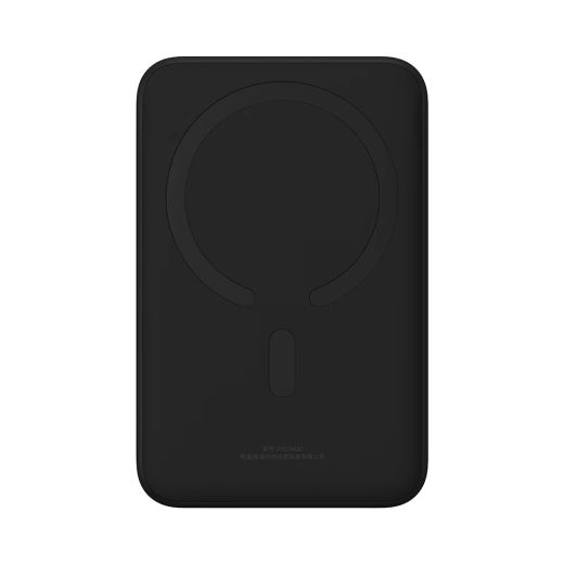 Повербанк Baseus Airpow Magnetic Mini Wireless Fast Charge Power Bank 20000mAh 20W Black (PPCX150001) - With Simple Series Charging Cable Type-C to Type-C (20V/3A) 30cm Black