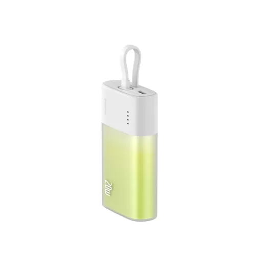 Павербанк (Зовнішній акумулятор) Baseus Popsicle USB-C Power Bank 20W 5200mAh Green (P10055601613-01)