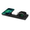 Беспроводное зарядное устройство Belkin BOOST↑CHARGE PRO 3-in-1 Wireless Charging Pad with MagSafe Black (WIZ016TTBK)