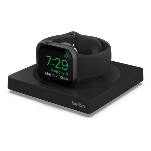 Беспроводная зарядка Belkin BOOST↑CHARGE™ PRO Portable Fast Charger Black для Apple Watch (WIZ015btBK)