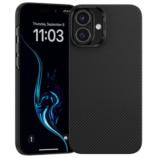 Карбоновий чохол Benks ArmorAir Kevlar Case 600D для iPhone 16 Plus