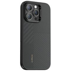 Карбоновый чехол Benks Montage ArmorPro Kevlar (Camera Control) Case для iPhone 16 Pro Max