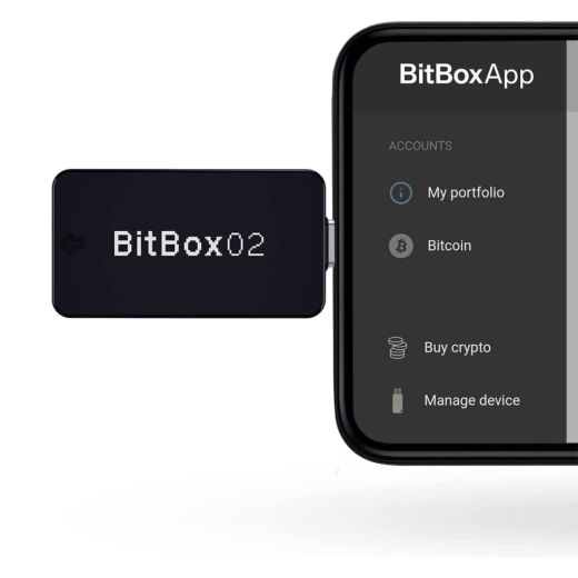 Апаратний криптогаманець BitBox02 Bitcoin-only