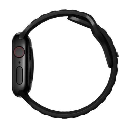 Силиконовый ремешок CasePro Sport Band Black для Apple Watch 49мм | 45мм | 44мм