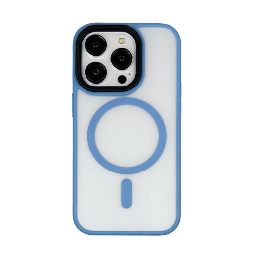 Чехол CasePro Skin Guard with MagSafe Blue для iPhone 13 Pro Max