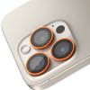 Захисне скло для камери Blueo 9H Ring Metal Camera Protector Orange для iPhone 15 Pro | iPhone 15 Pro Max | iPhone 14 Pro | 14 Pro Max