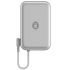 Повербанк Blueo Space Capsule Magnetic Wireless Power Bank 10000 mAh Silver Titanium (BL039-SLT) Повербанк Blueo Space Capsule Magnetic Wireless Power Bank 10000 mAh Silver Titanium (BL039-SLT)