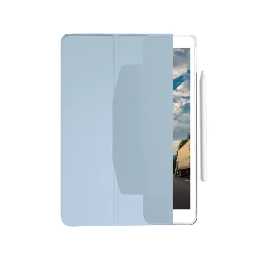 Чехол-книжка Macally Protective Case and Stand V2 Blue для iPad 10.2" (2021 | 2020 | 2019) (BSTAND7V2-BL)