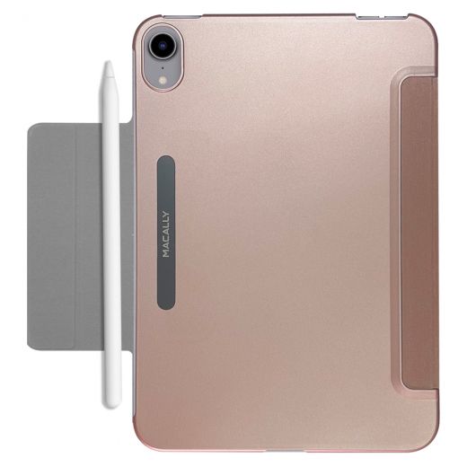Чехол-книжка Macally Protective case and stand Rose для iPad mini 6 (2021) (BSTANDM6-RS)