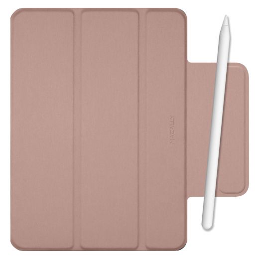 Чехол-книжка Macally Protective case and stand Rose для iPad mini 6 (2021) (BSTANDM6-RS)
