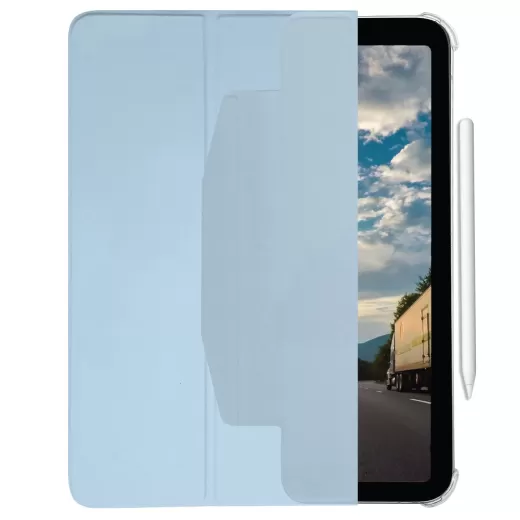 Чохол-книжка Macally Protective Case and Stand Blue для iPad Pro 11" (2022 | 2021) | iPad Air 10.9" (2022 | 2020) (BSTANDP6SA5-BL)