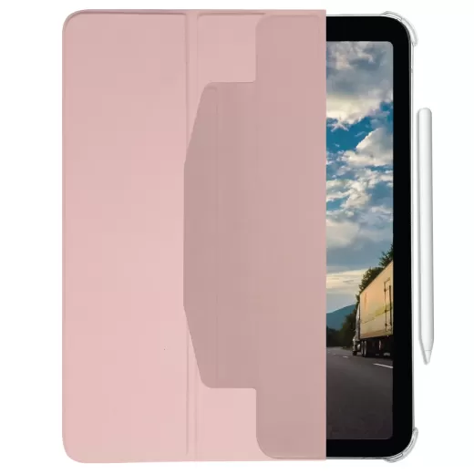 Чехол-книжка Macally Protective Case and Stand Rose для iPad Pro 11" (2022 | 2021) | iPad Air 10.9" (2022 | 2020) (BSTANDP6SA5-RS)