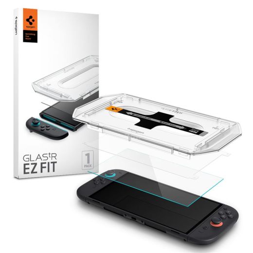 Захисне скло Spigen Screen Protector GLAS.tR EZ Fit для Nintendo Switch 2 (AGL09111)