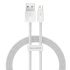 Кабель Baseus Dynamic Series Fast Charging Data Cable USB to iP 2.4A 1m White (CALD000402)